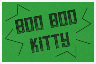 Boo Boo Kitty: A Font for Memorable Branding