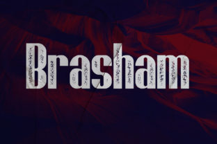 Brasham: A Bold and Expressive Typeface