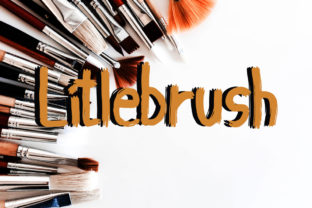 Bring Your Creations to Life with Litlebrush Font