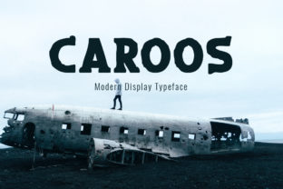 Caroos: The Perfect Modern Display Font for Creative Makers