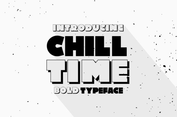 Chill Time: A Fun and Adorable Display Font for Web Design