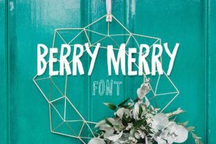 Discover Berry Merry: A Playful Display Font for Web Design