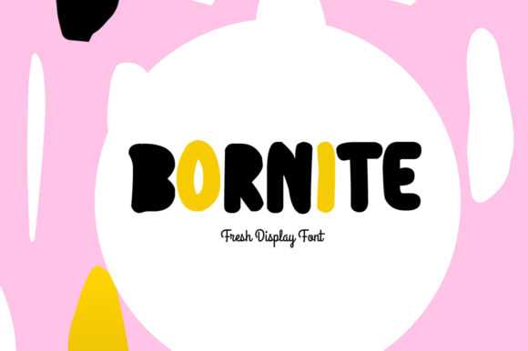 Discover Bornite: A Delightful Display Font for Editorial Design