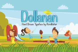 Discover Dollanan: A Playful Display Font for Editorial Charm