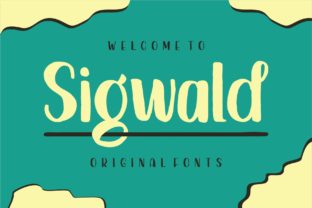 Discover Sigwald: A Bold and Fun Typeface for Editorial Design