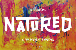 Discovering Natured: A Bold and Playful Display Font