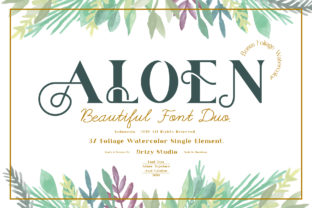 Elevate Your Brand with Aloen Duo: A Stylish Display Font