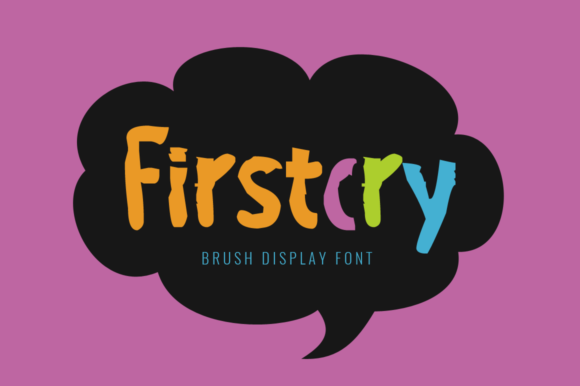 Firstcry: A Playful Font for Creative Web Designs