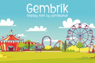 Gembrik: A Display Font Built for Joyful Digital Marketing