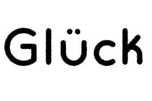 Gluck Bold Rough: A Charming Font for Creative Makers
