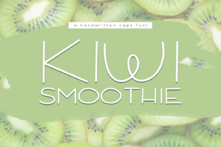 Introducing Kiwi Smoothie: A Fresh Font for Editorial Design