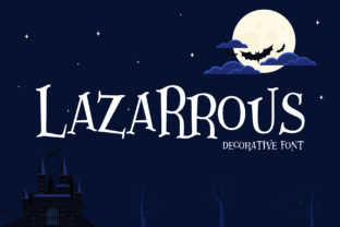 Lazartous: A Spooky Display Font Perfect for Brand Personality