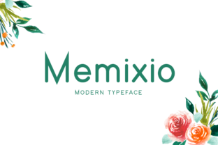 Memixio: A Modern Display Font for Bold Web Design
