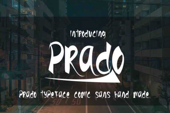 Prado: A Bold and Fun Font for Standout Branding
