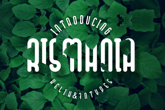 Rismania: A Refreshing Display Font for Editorial Elegance
