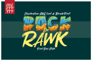 Rock on Rawk: A Display Font for Standout Branding