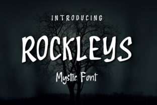 Rockleys: A Raw and Contemporary Display Font for Editorial Impact