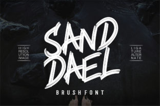 Sand Dael: A Bold Display Font for Modern Campaigns