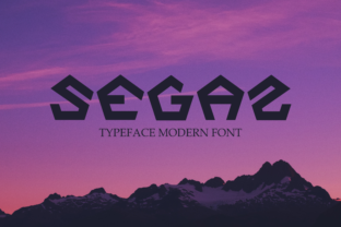 Segaz: A Modern Handwritten Font for Editorial Design
