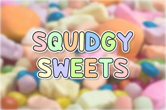 Squidgy Sweets: A Playful Font for Lively Branding