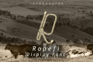 Transform Your Brand with Ropefi: A Unique Display Font