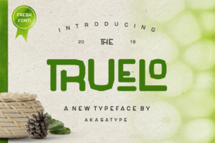 Truelo: A Modern, Organic Sans Font for Brand Design