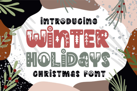 Winter Holidays: A Charming Font for Your Brand's Holiday Glow